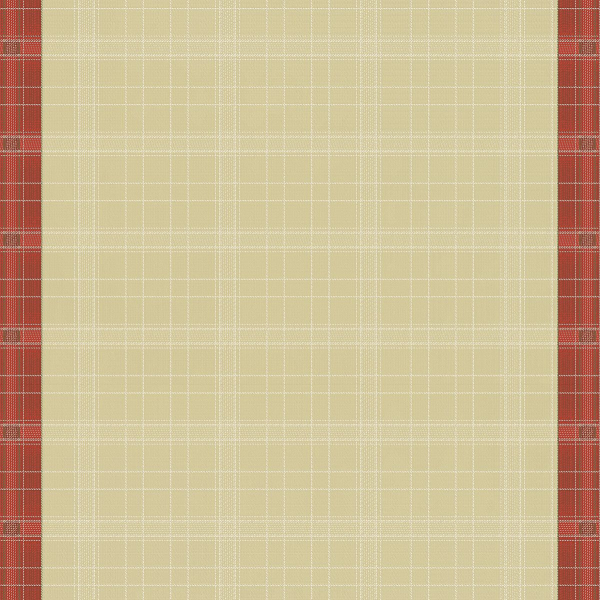 Mitteldecke Highland Rosso 100x100 cm